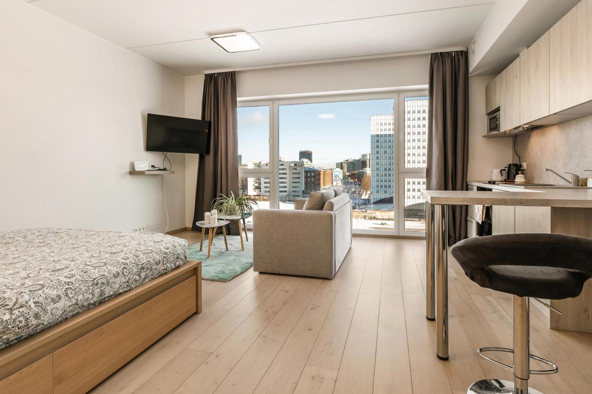 Modern Apartment With Great View Tallinn Ngoại thất bức ảnh